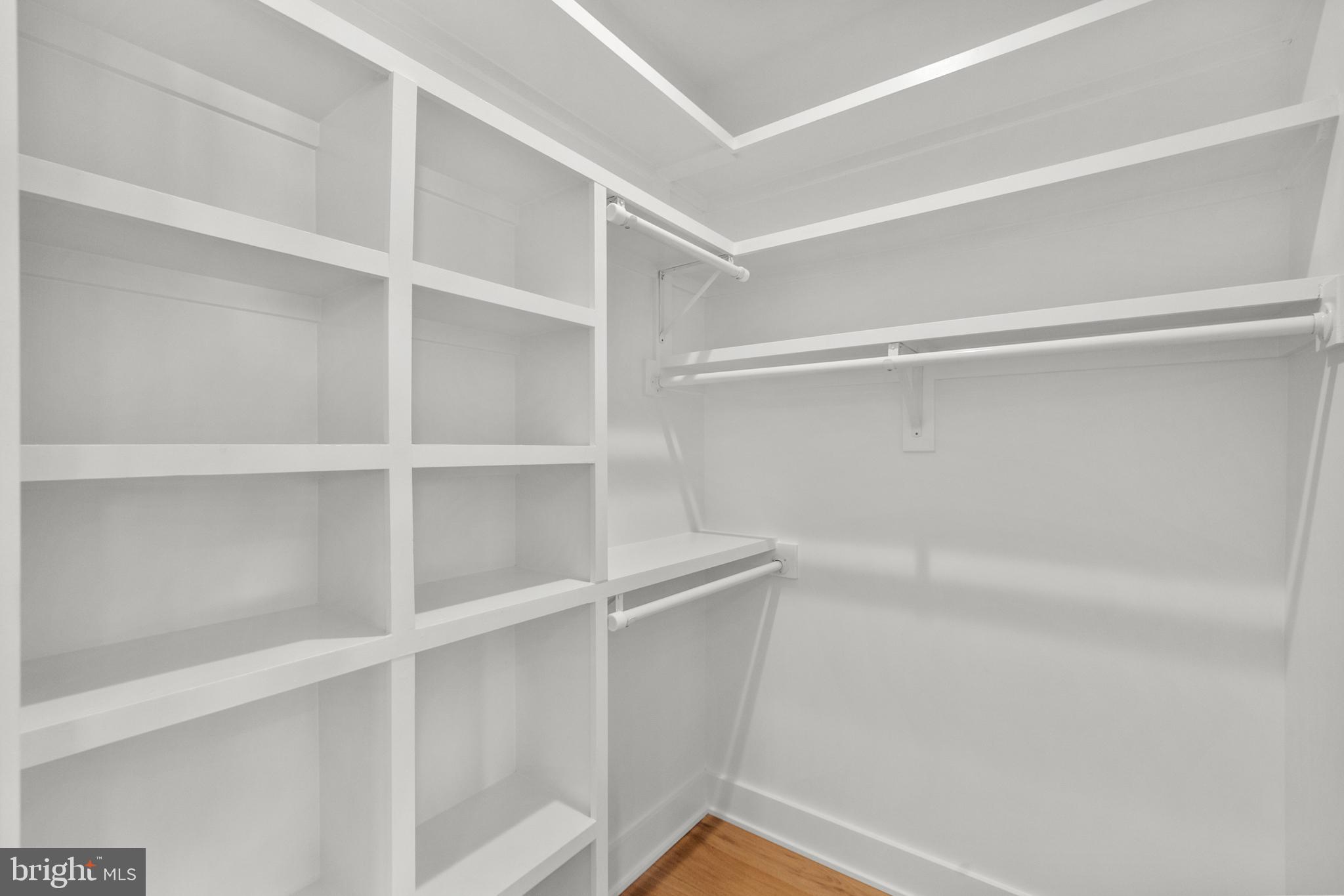 1852 Griffith Road Falls Church, VA 22043 - Photo 83 of 110 a view of walk in closet with empty racks