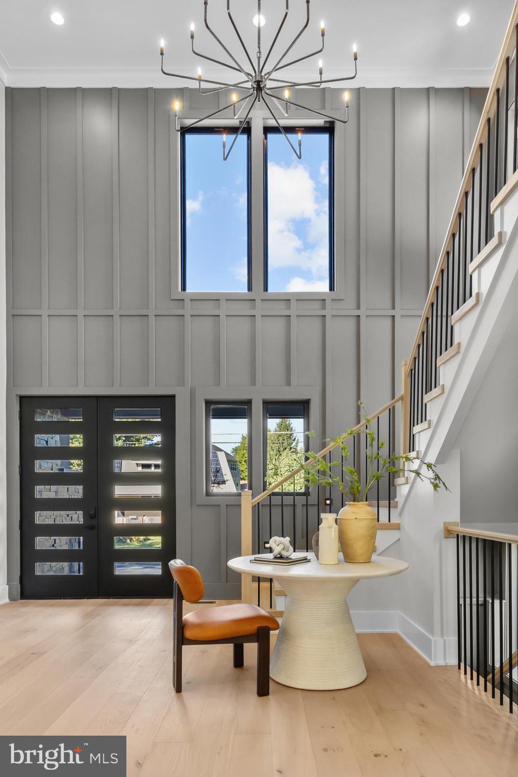 1852 Griffith Road Falls Church, VA 22043 - Photo 9 of 110 a living room with furniture and a fireplace