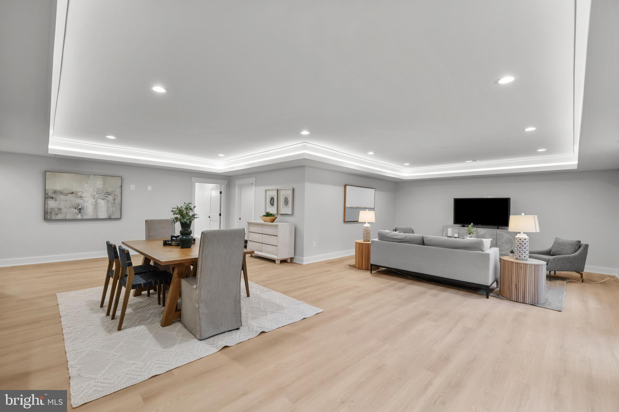 1852 Griffith Road Falls Church, VA 22043 - Photo 94 of 110 a living room with furniture and a wooden floor