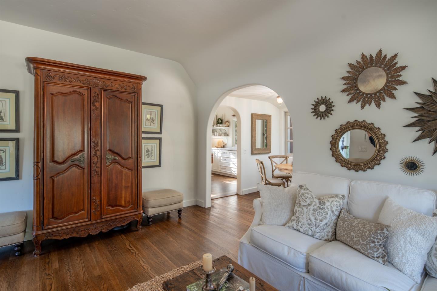 25148 Hatton Road Carmel, CA 93923 - Photo 10 of 33 a living room with furniture and wooden floor