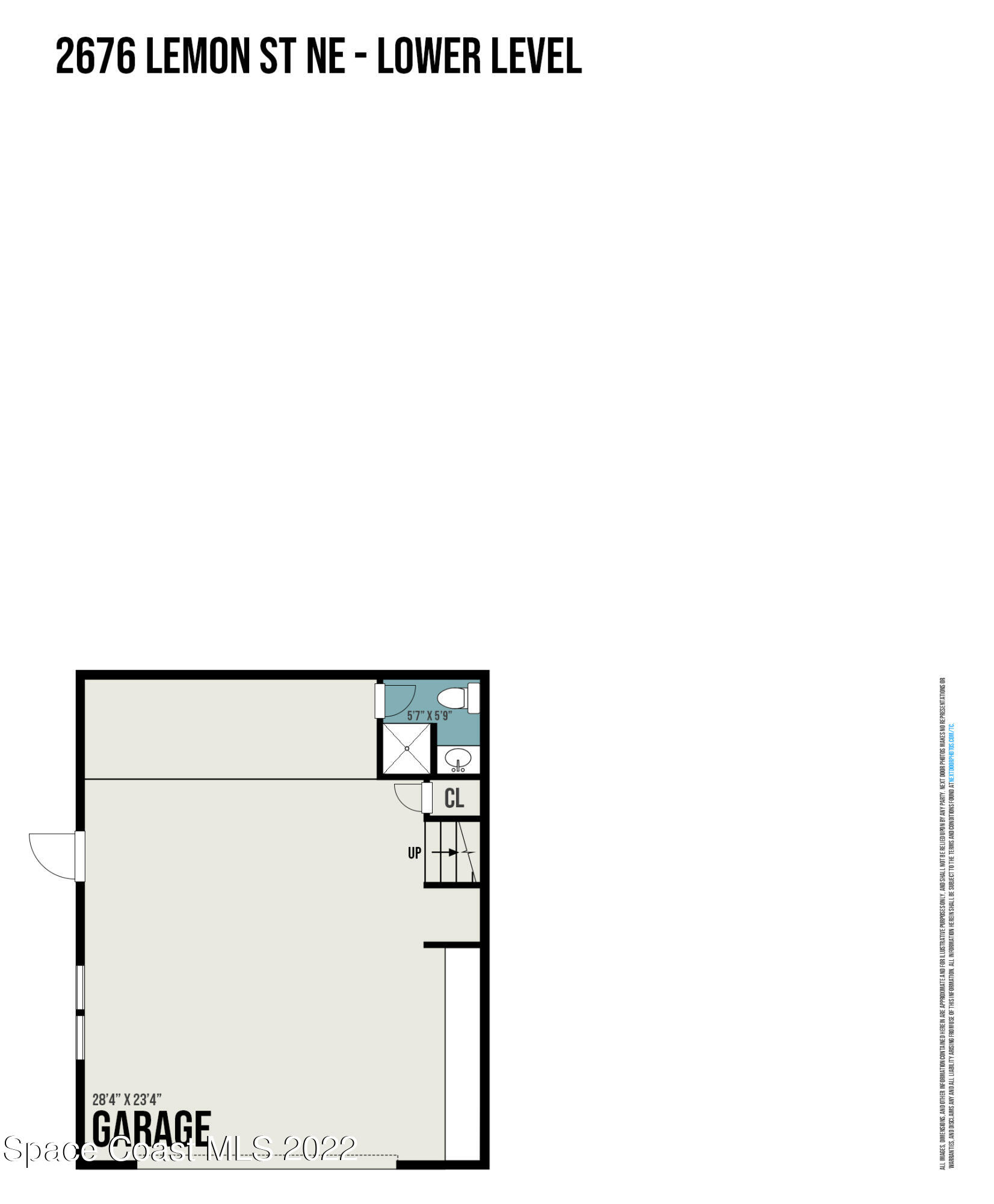 2676 Lemon Street Northeast Palm Bay, FL 32905 - Photo 30 of 35 a picture of a room with a wall