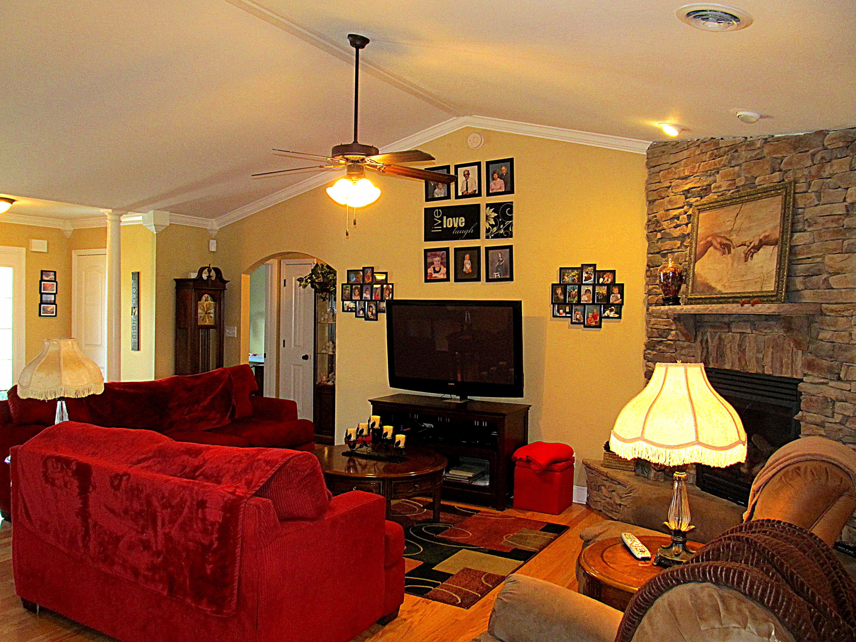 6528 Ruby June Lane Corryton, TN 37721 - Photo 8 of 27 Living room with hard wood floors
