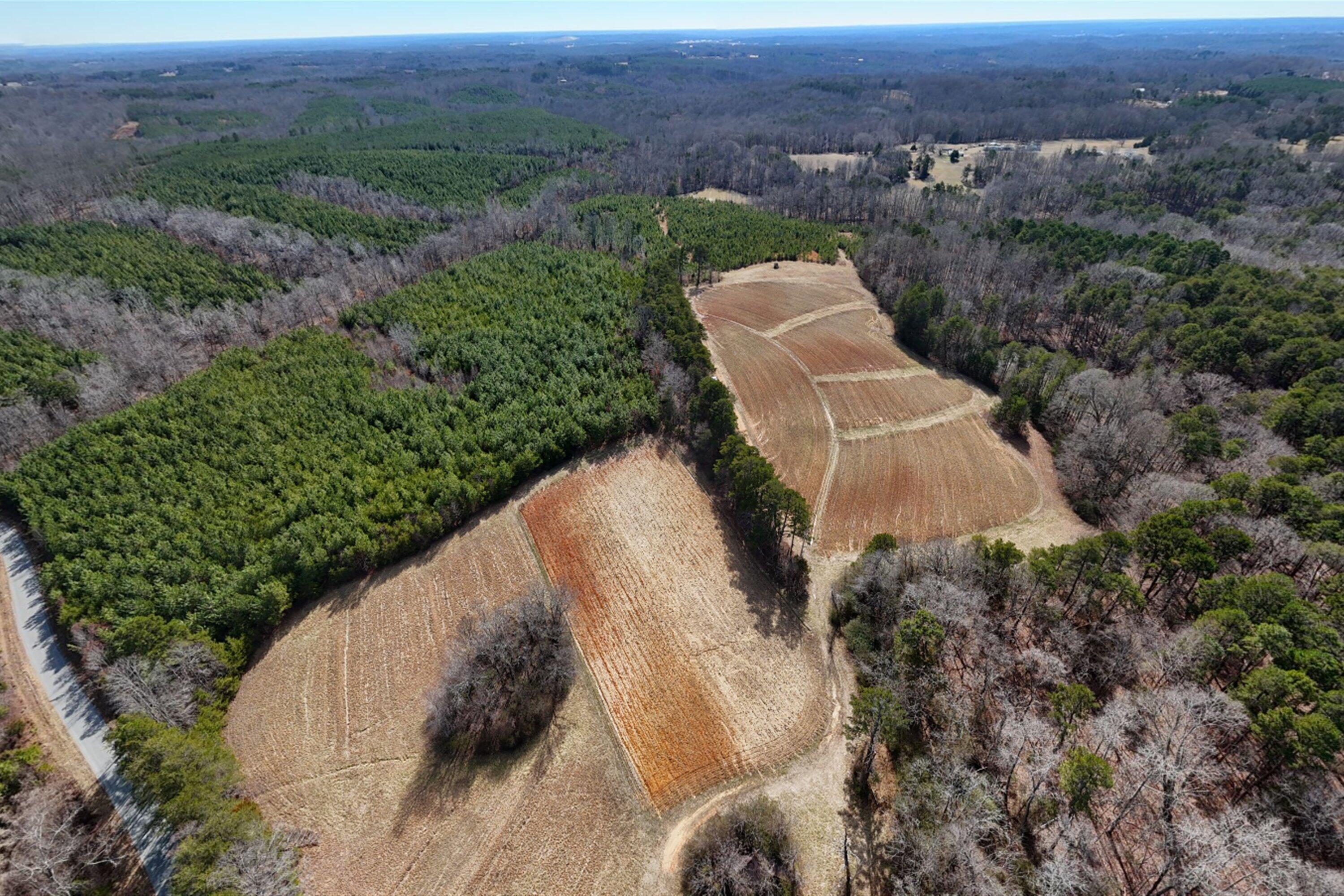 604 Green Farm Road Danville, VA 24540 - Photo 5 of 25 an aerial view of a house with a yard and outdoor seating