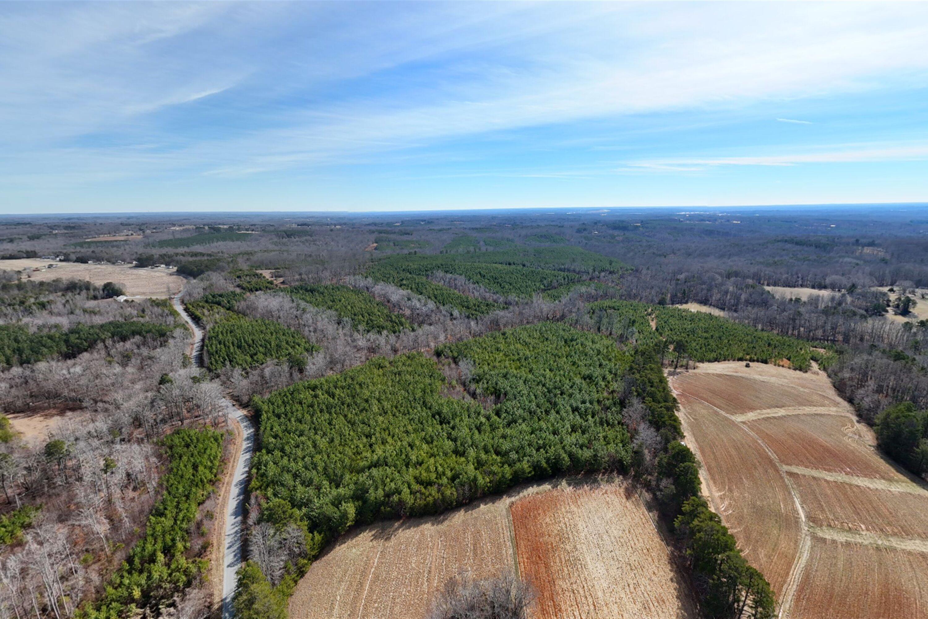 604 Green Farm Road Danville, VA 24540 - Photo 6 of 25 an aerial view of a house with a garden