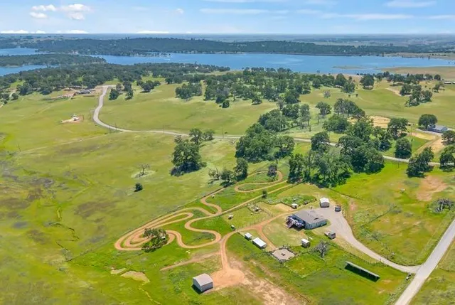 a view of a house with a swimming pool