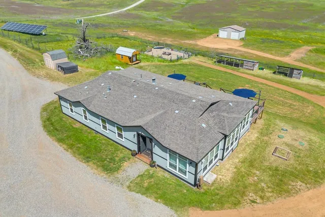 a front view of a house with entryway