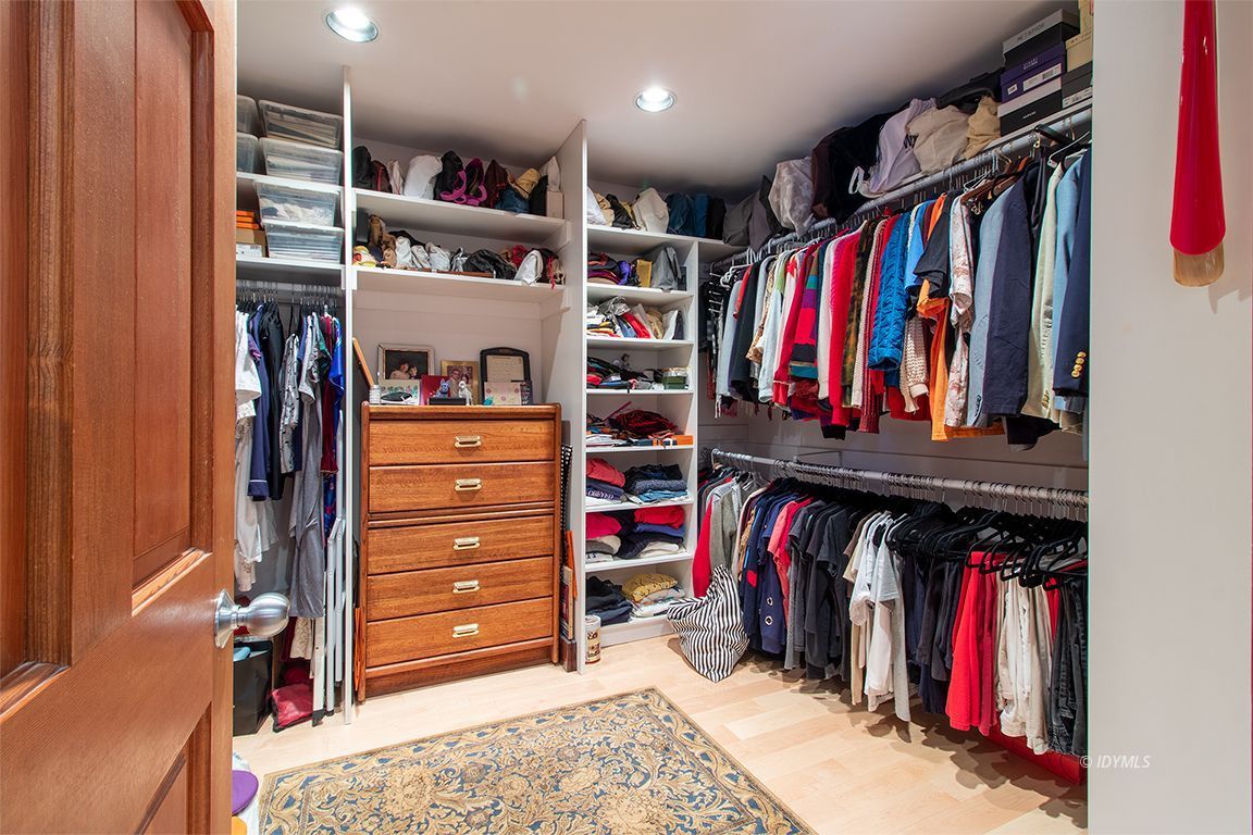 25440 Seneca Road Idyllwild, CA 92549 - Photo 38 of 68 a view of walk in closet with clothes and shoes