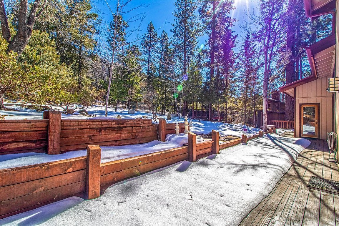25440 Seneca Road Idyllwild, CA 92549 - Photo 57 of 68 Back deck in the snow