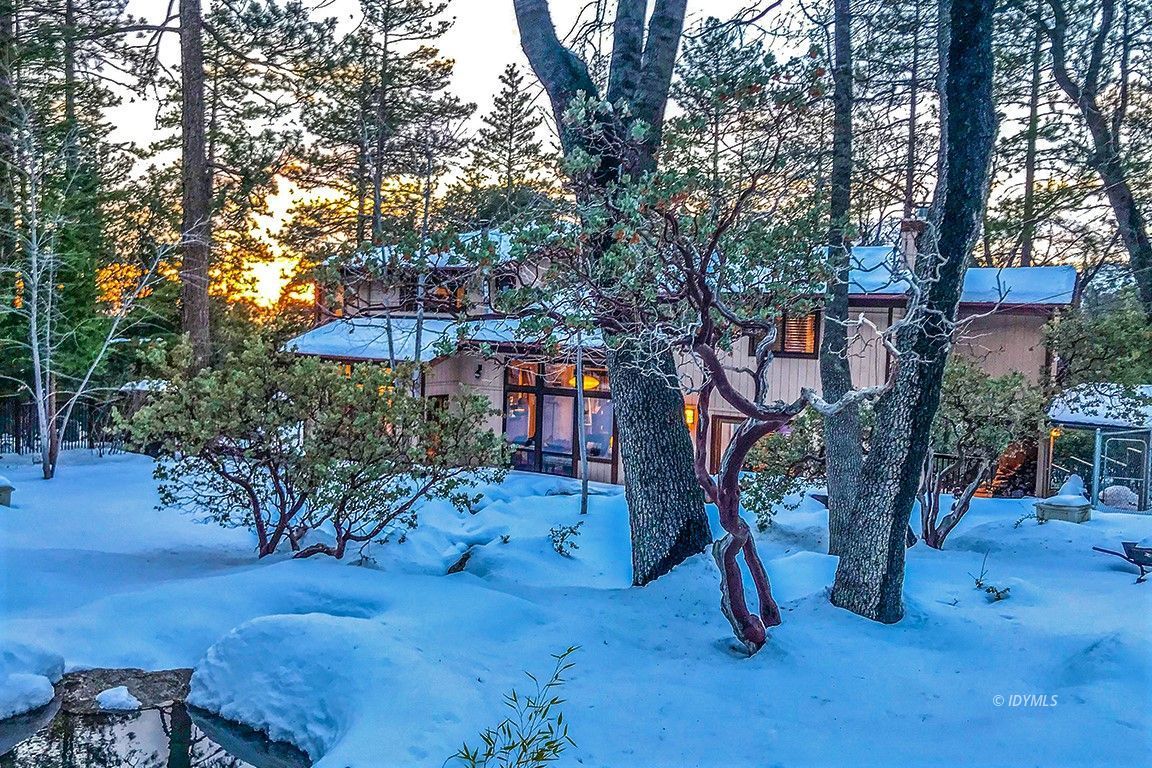 25440 Seneca Road Idyllwild, CA 92549 - Photo 65 of 68 a view of outdoor space yard deck patio and barbeque oven