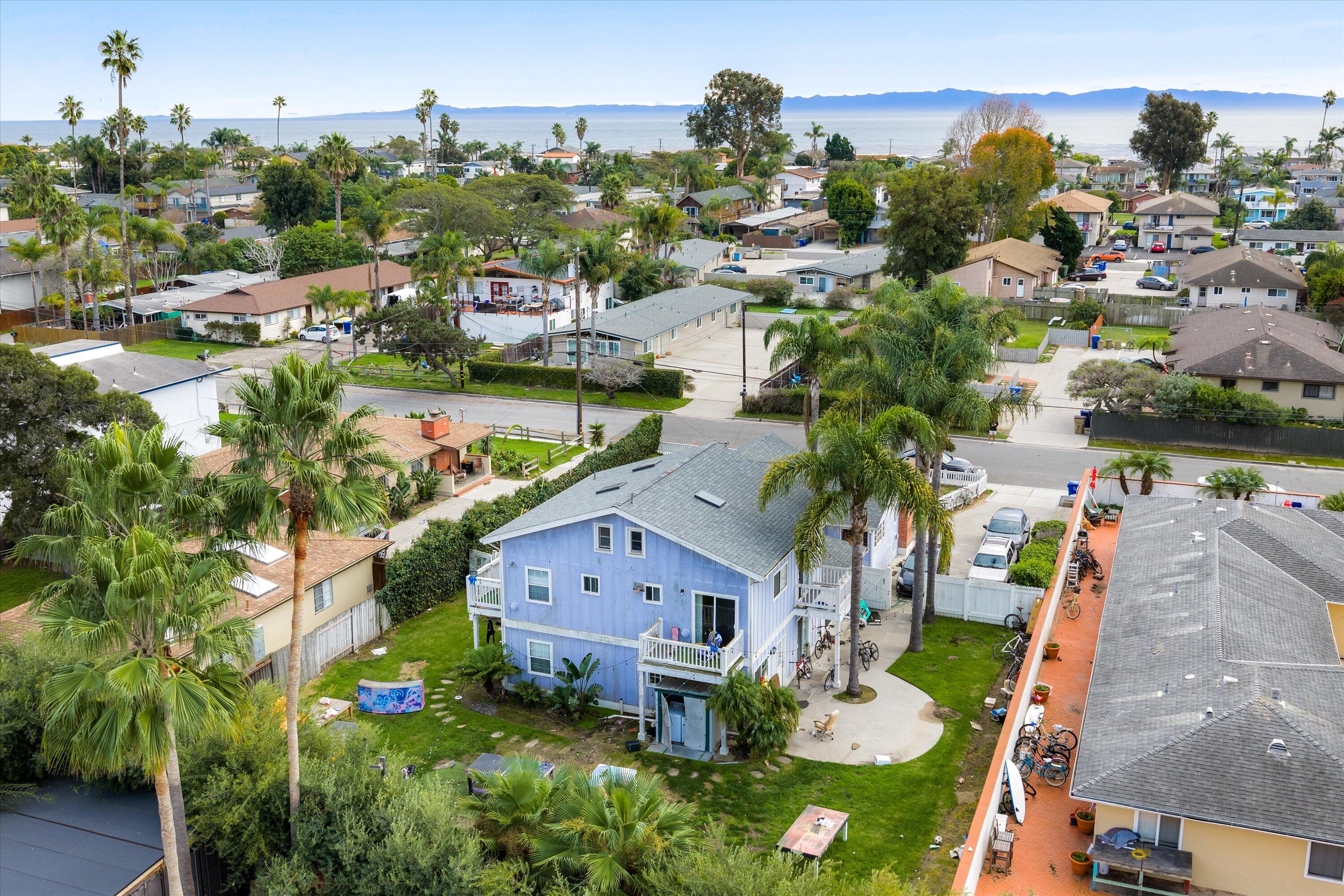 6670 Sueno Road Isla Vista, CA 93117 - Photo 19 of 20 an aerial view of a house with a garden