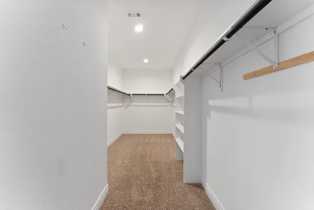 a view of hallway with stairs