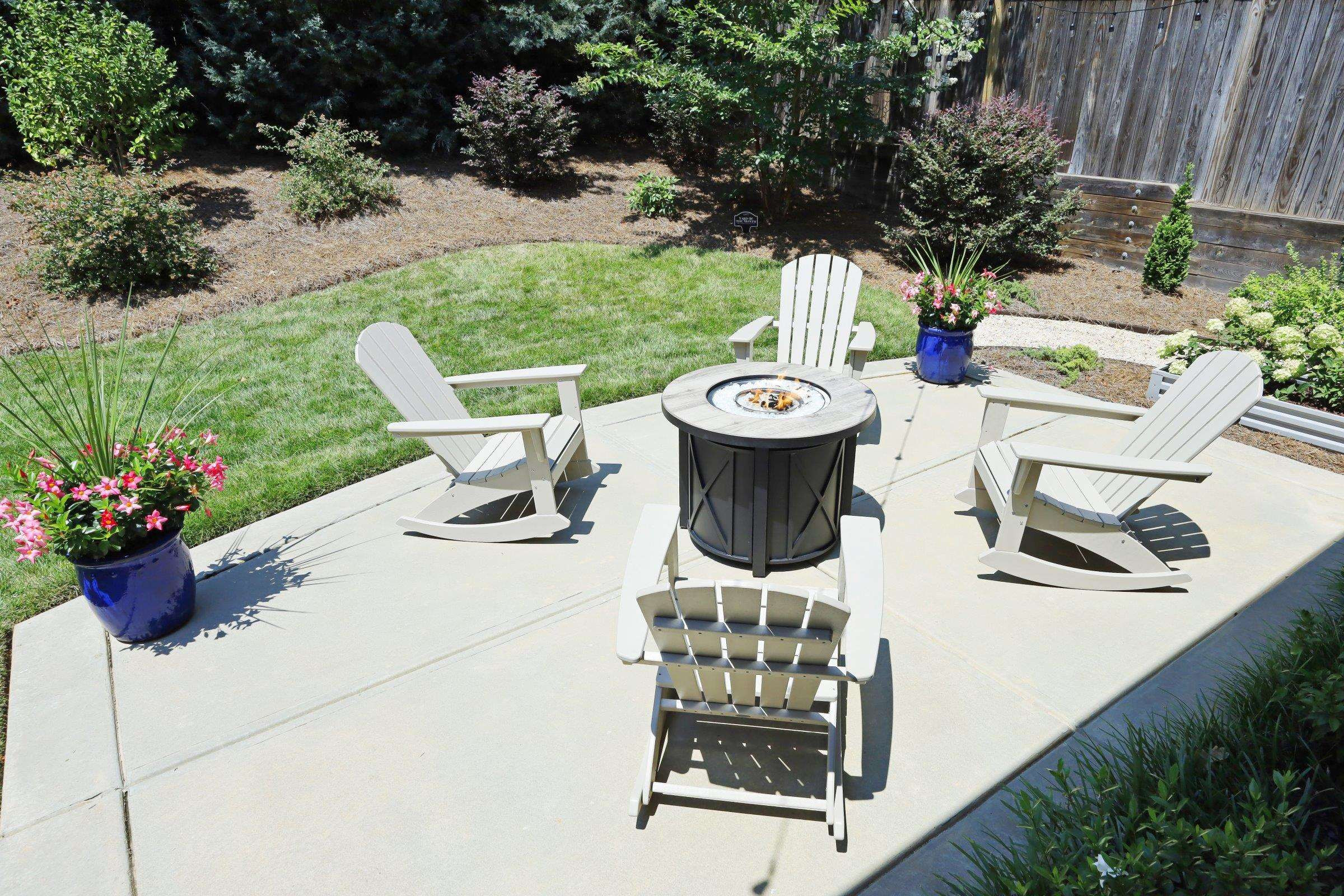 5405 Crestview Road Raleigh, NC 27609 - Photo 7 of 48 Patio w/Firepit