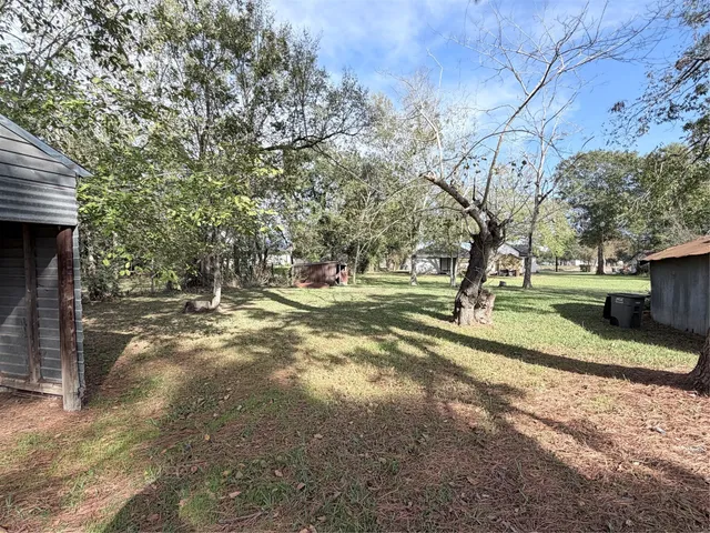 a view of outdoor space with trees