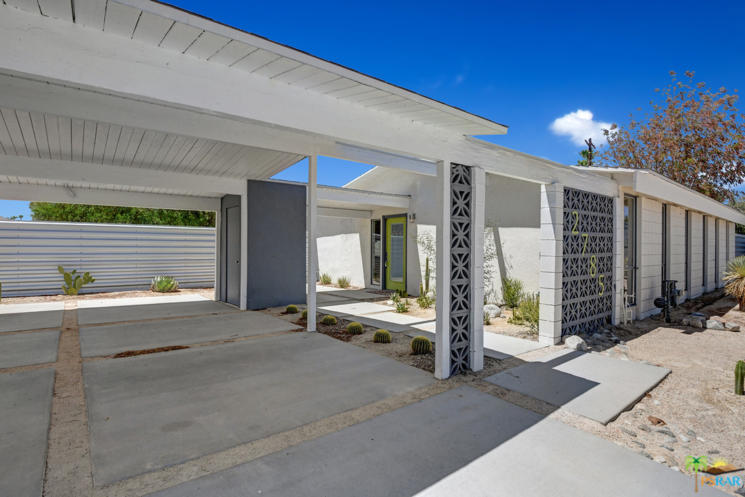 2785 North McCarn Road Palm Springs, CA 92262 - Photo 23 of 25 Covered carport with extra storage