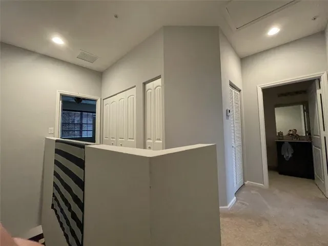 a view of kitchen and utility room