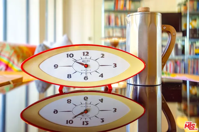 a view of kitchen with furniture and wooden floor