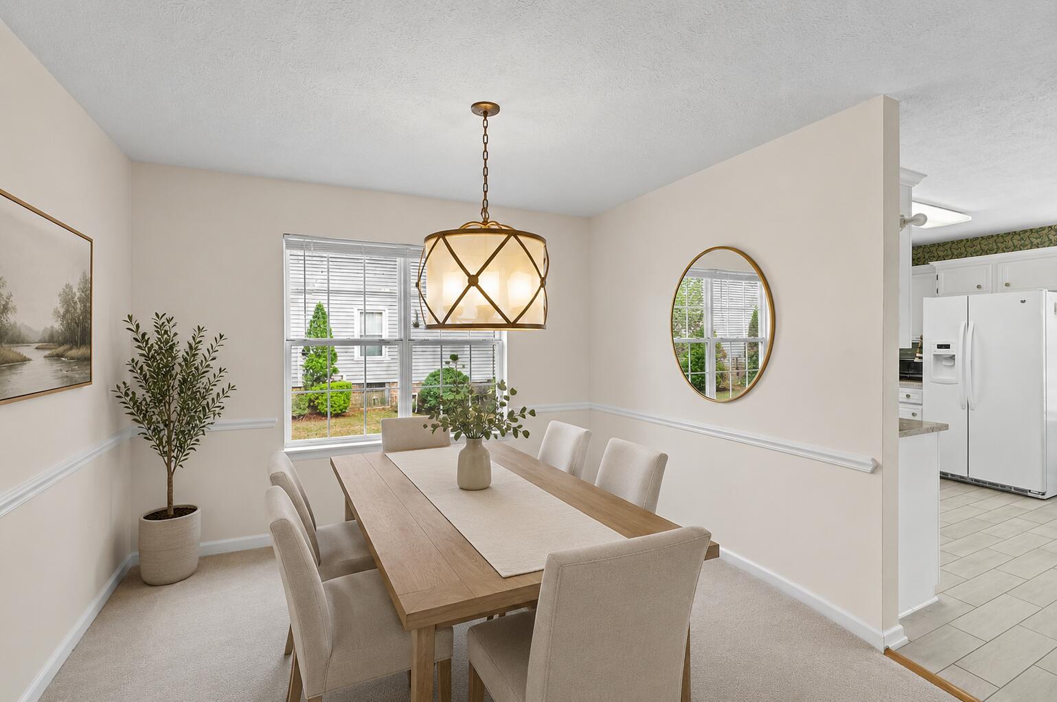 211 Spring Forest Circle Aiken, SC 29803 - Photo 12 of 36 a view of a dining room with furniture window and flowerpot