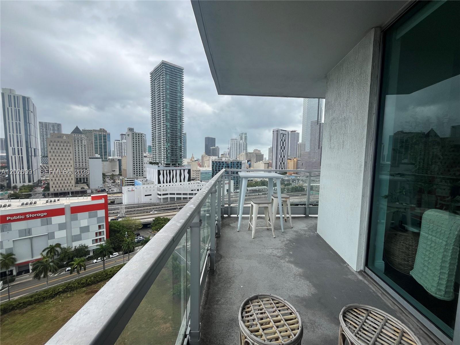 90 Southwest 3rd Street, Unit 1705 Miami, FL 33130 - Photo 17 of 33 a view of roof deck with seating area
