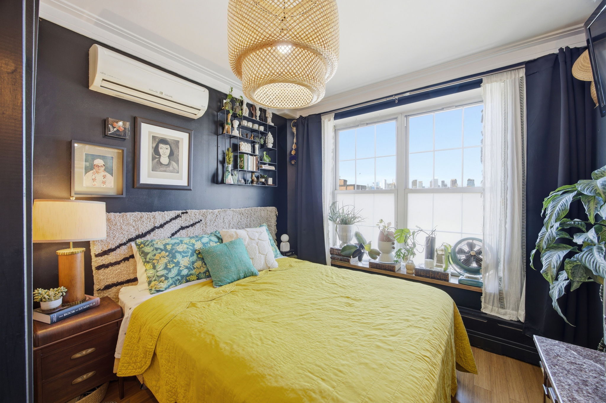 175 12th Street, Unit 4B Brooklyn, NY 11215 - Photo 11 of 27 a bedroom with a bed and wooden floor