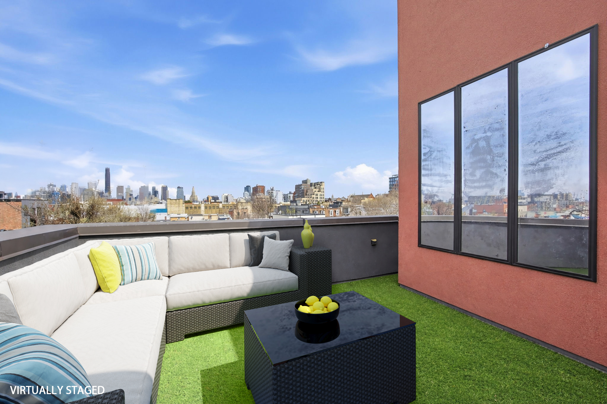 175 12th Street, Unit 4B Brooklyn, NY 11215 - Photo 22 of 27 a view of a couches in the roof deck