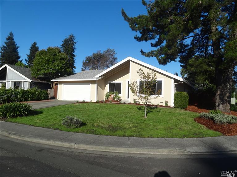 931 Elsa Court Rohnert Park, CA 94928 - Photo 1 of 1 Front of home with new dual pane windows, new exterior paint and new garage door