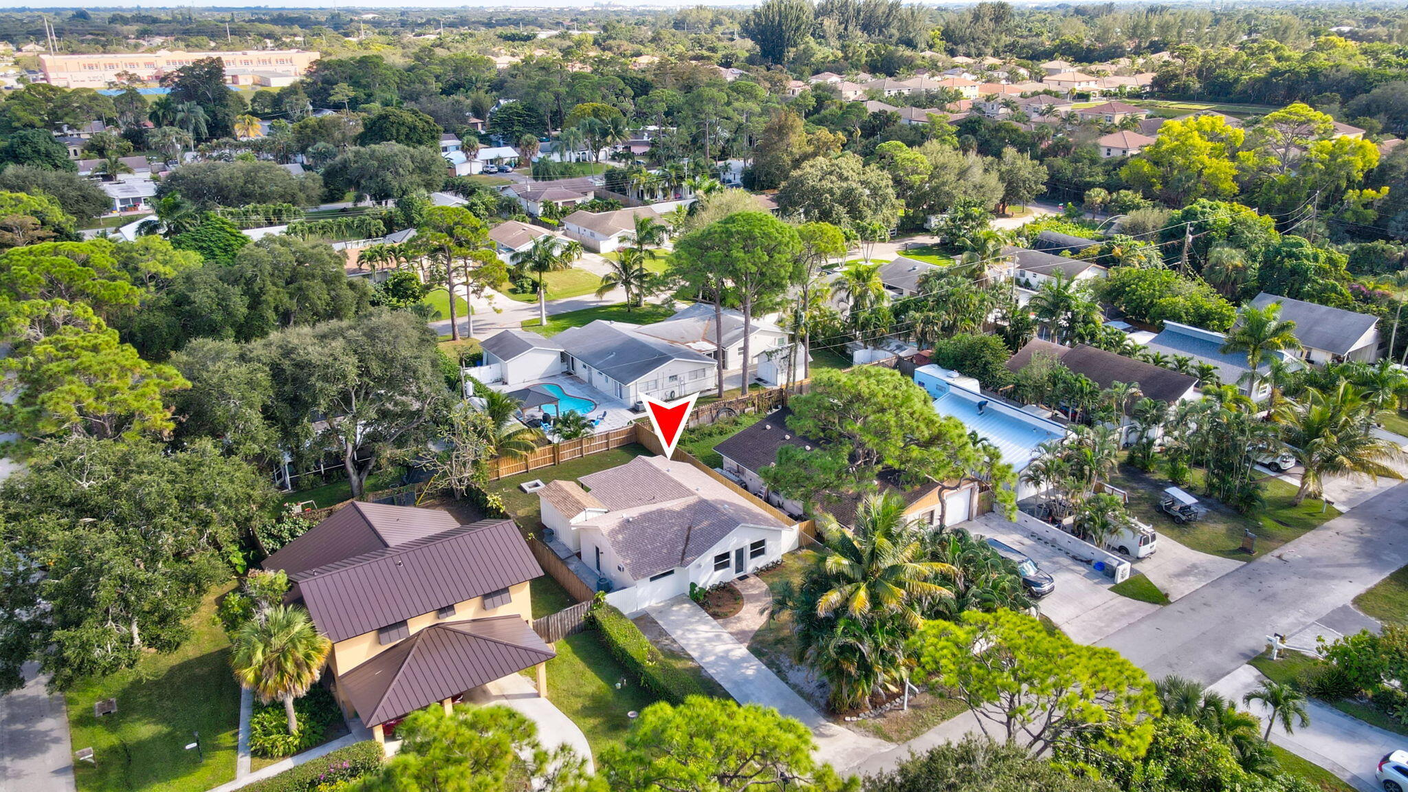 7676 4th Terrace Lake Worth, FL 33463 - Photo 13 of 16 7676 arial 2