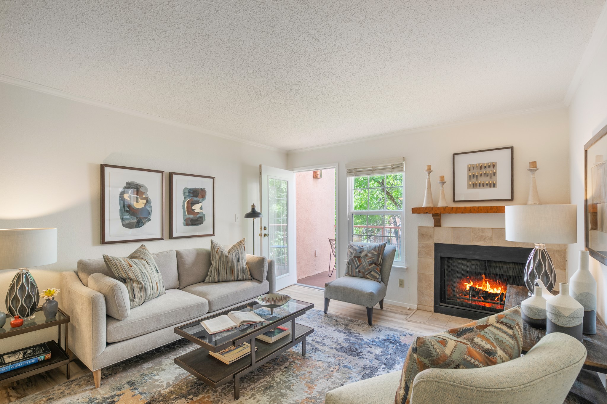 2501 West Zia Road, Unit 5204 Santa Fe, NM 87505 - Photo 1 of 1 LIVING AREA W/ STEP OUT PATIO