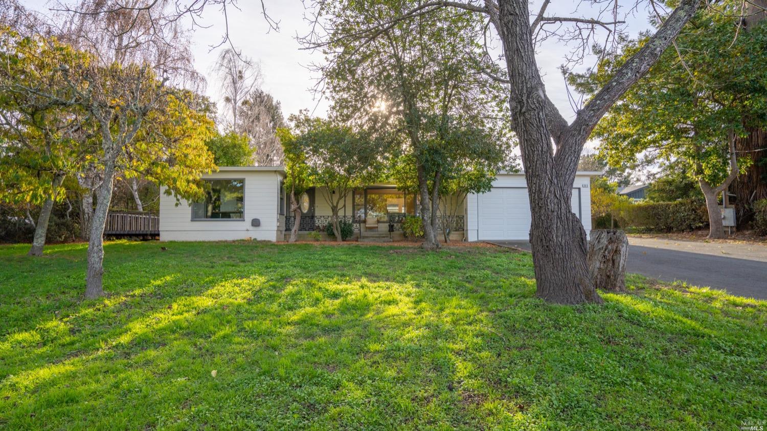 2810 Pleasant Hill Road Sebastopol, CA 95472 - Photo 1 of 1 a view of a house with a yard