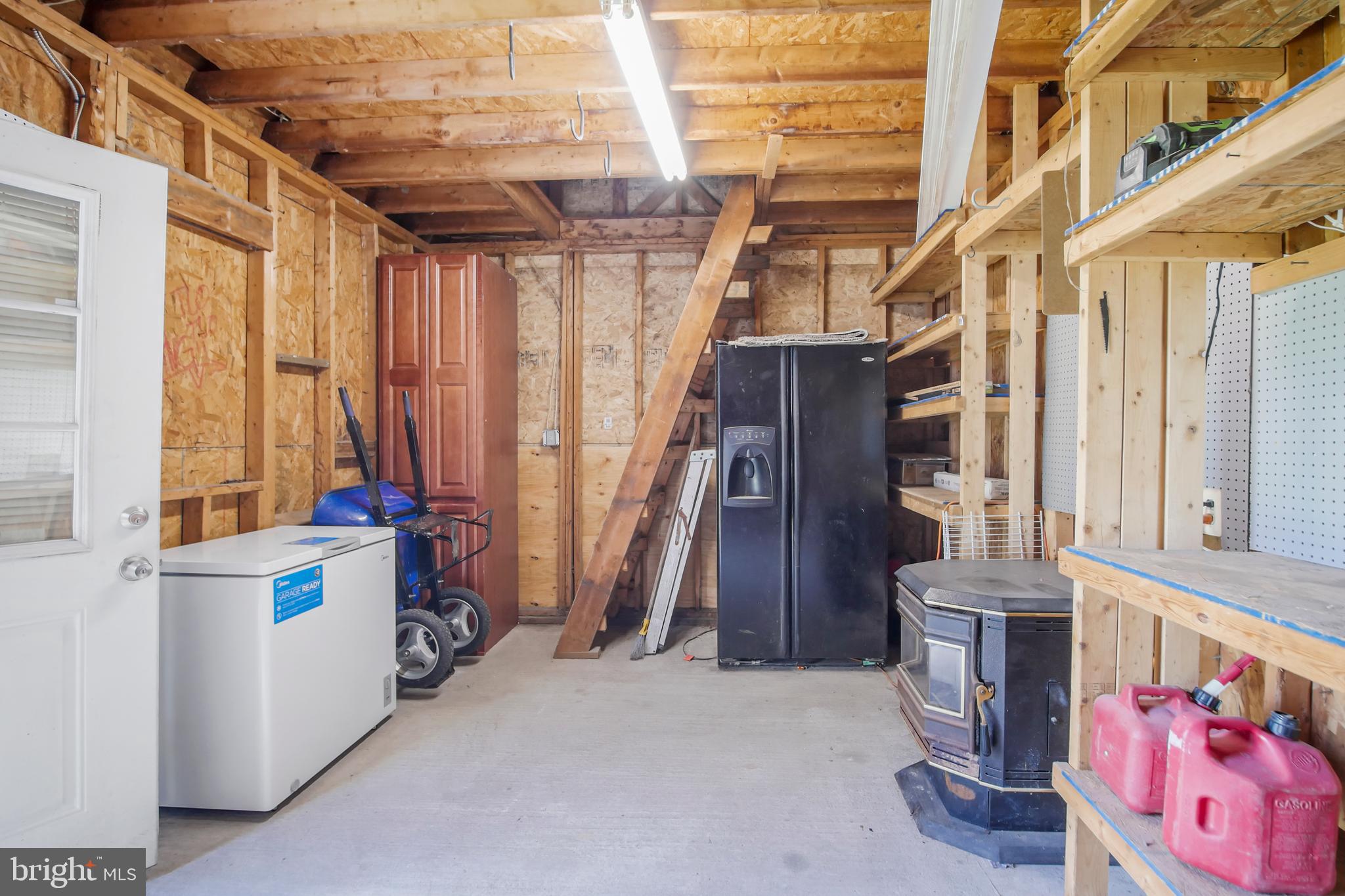 8104 Murray Point Road Dundalk, MD 21222 - Photo 34 of 44 Powered Garage/Barn Shed Interior