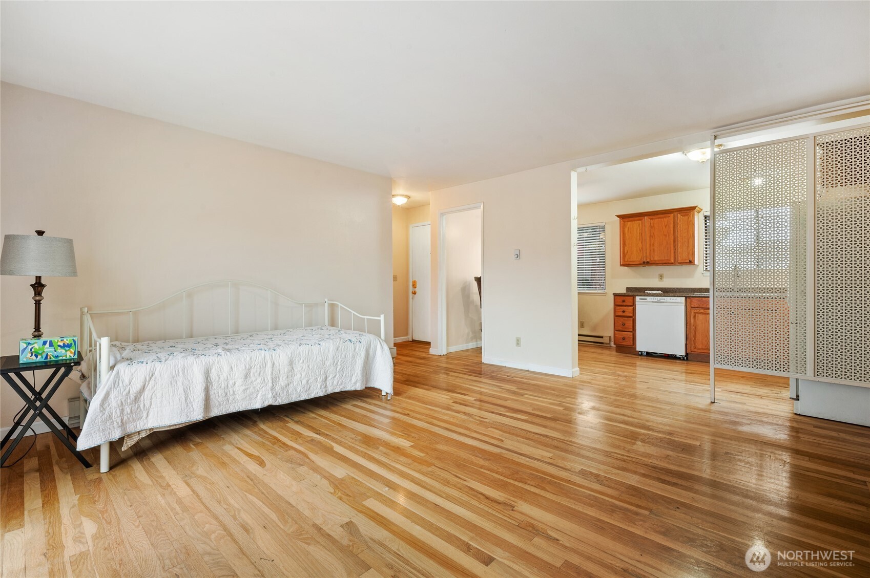 2014 Southwest 152nd Street Burien, WA 98166 - Photo 14 of 28 a living room with furniture and wooden floor