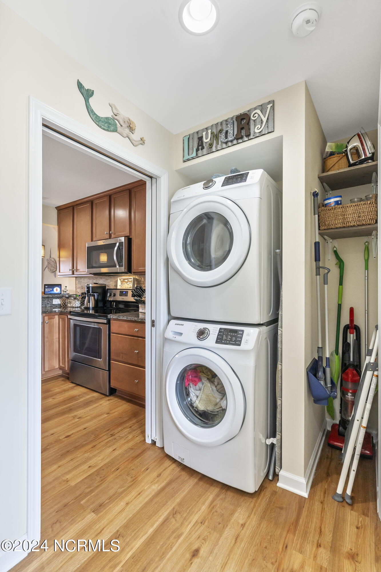 892 New River Inlet Road, Unit 9 North Topsail Beach, NC 28460 - Photo 30 of 74 Washer Dryer Area