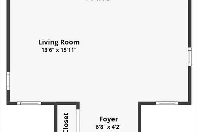 a picture of a floor plan