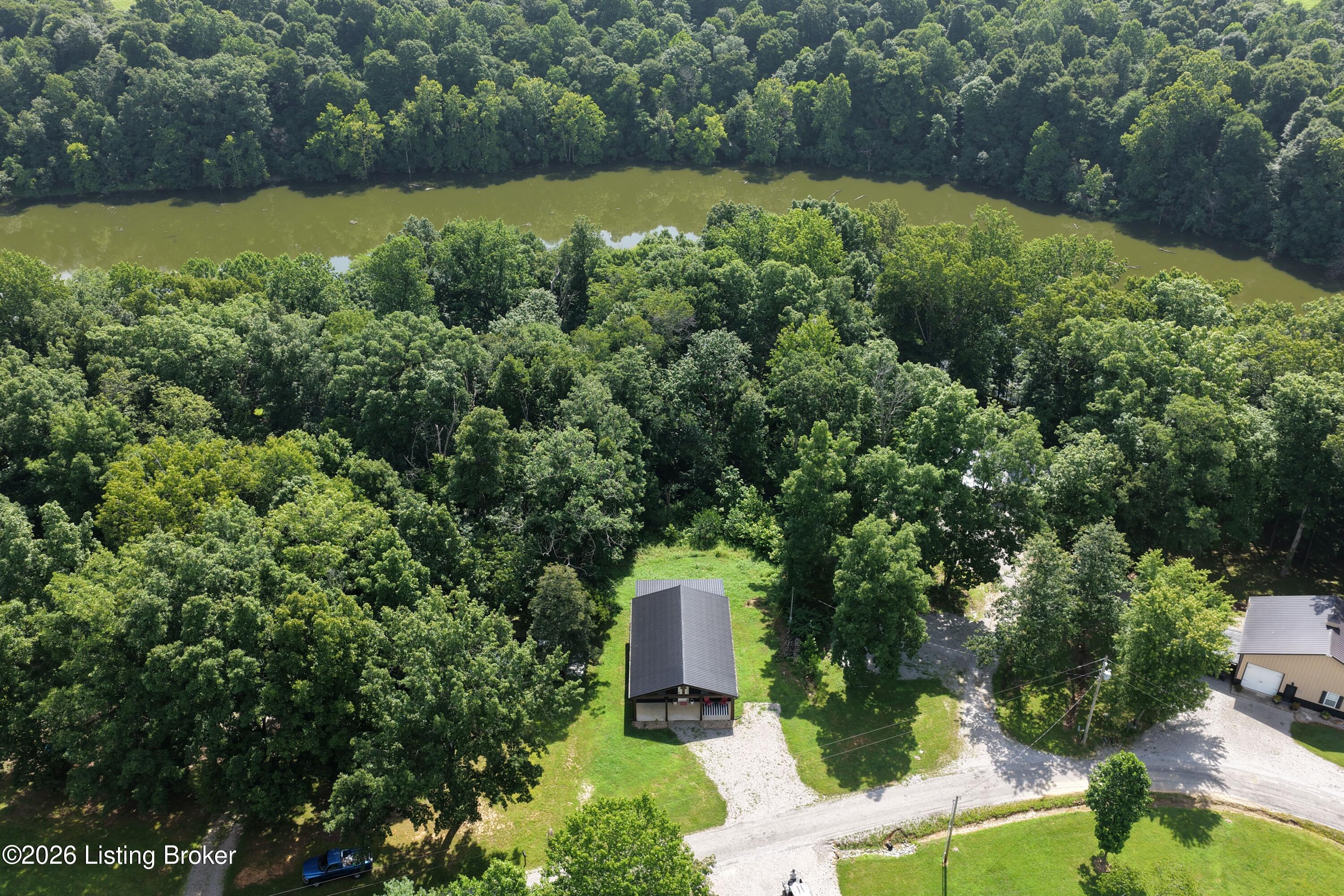 415 Indian Ridge Road Falls Of Rough, KY 40119 - Photo 4 of 29 overhead with lake