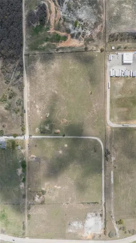 a view of a road with an outdoor space