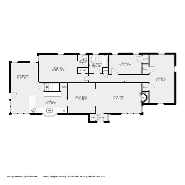 54 Manchester Road Newton, MA 02461 - Photo 39 of 40 a picture of floor plan