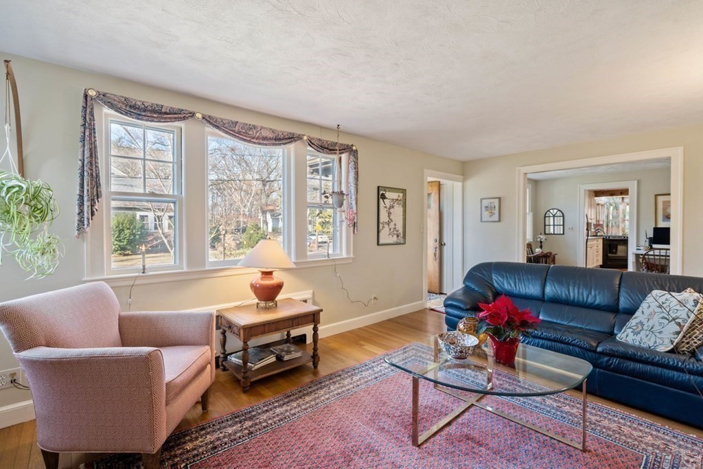 54 Manchester Road Newton, MA 02461 - Photo 5 of 40 a living room with furniture and a window