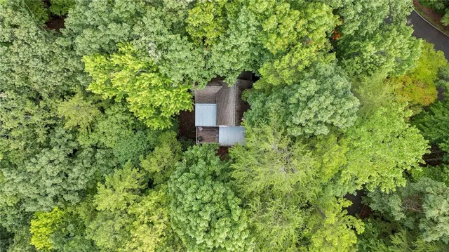 a view of a house with a tree