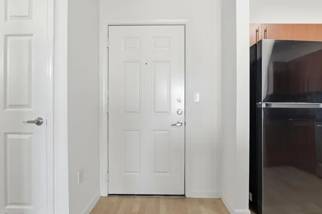 a view of front door