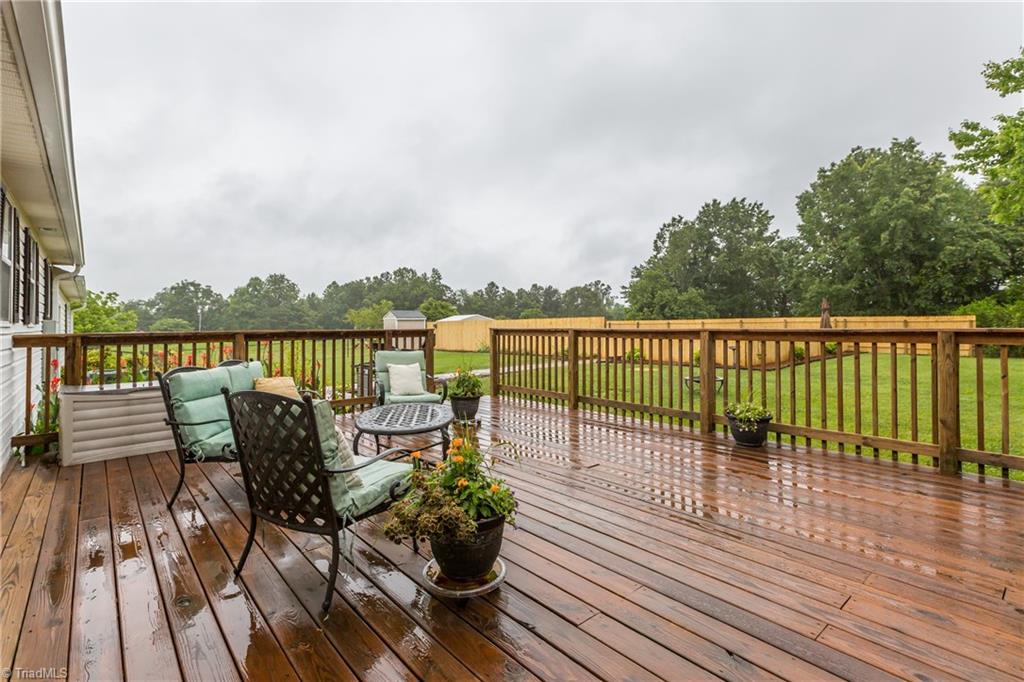 3644 Smithtown Road East Bend, NC 27018 - Photo 13 of 16 back deck