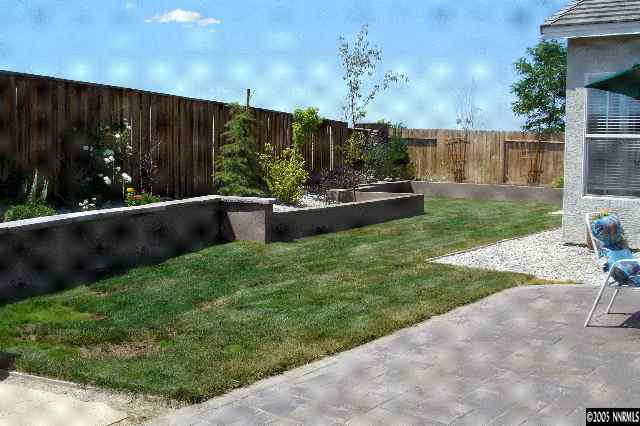 1145 El Campo Court Reno, NV 89521 - Photo 8 of 9 a view of garden with patio
