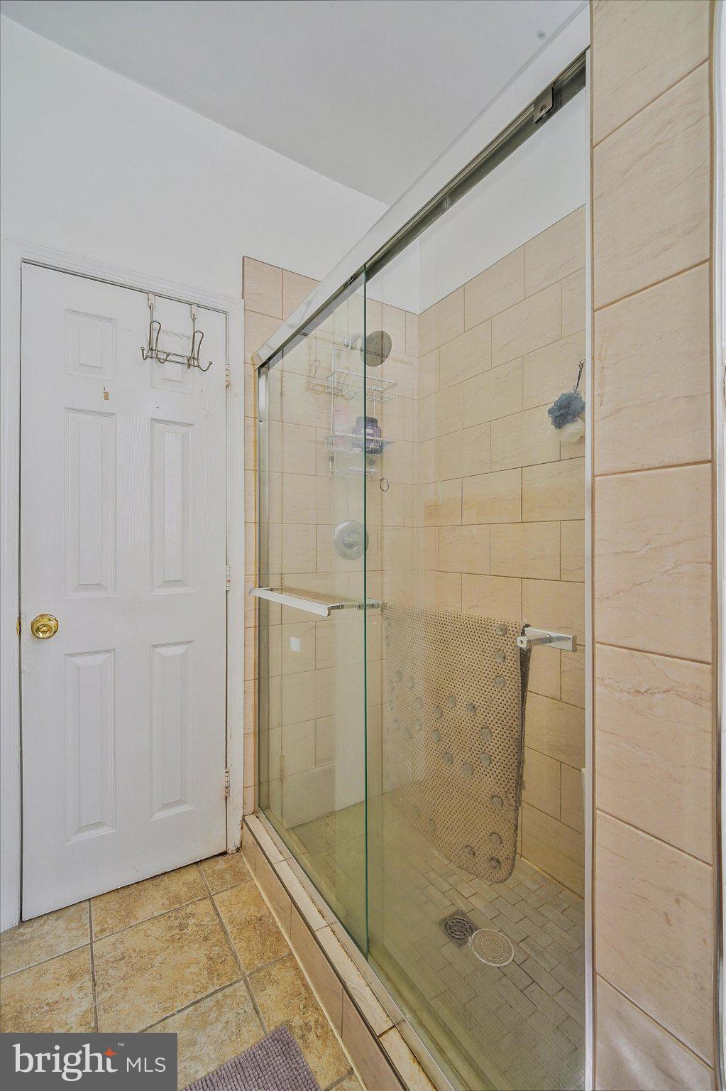 3113 11th Street Northwest Washington, DC 20010 - Photo 22 of 42 Modern glass shower with tiled elegance.
