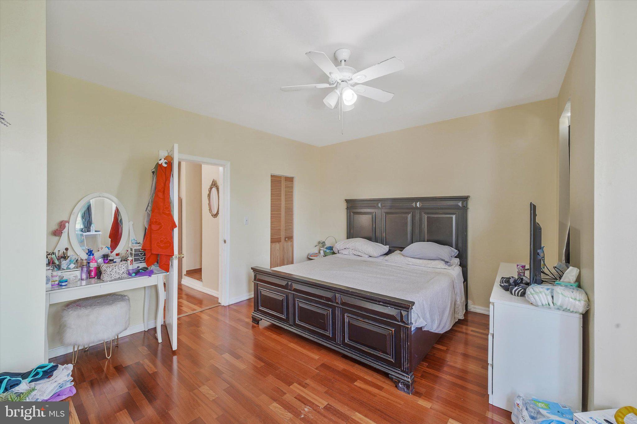 3113 11th Street Northwest Washington, DC 20010 - Photo 26 of 42 Spacious bedroom with warm wood floors.