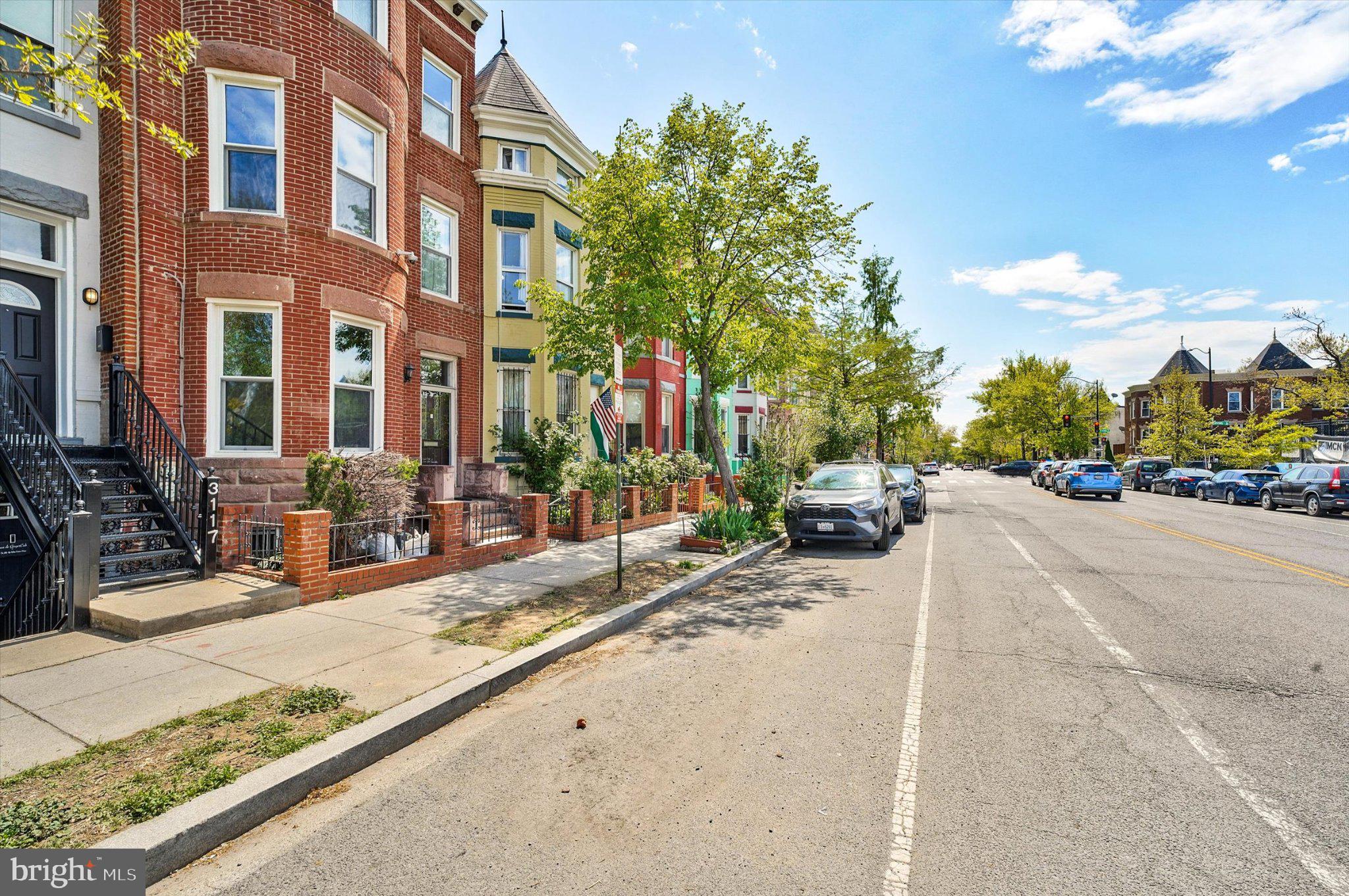 3113 11th Street Northwest Washington, DC 20010 - Photo 7 of 42 Charming street with vibrant homes.