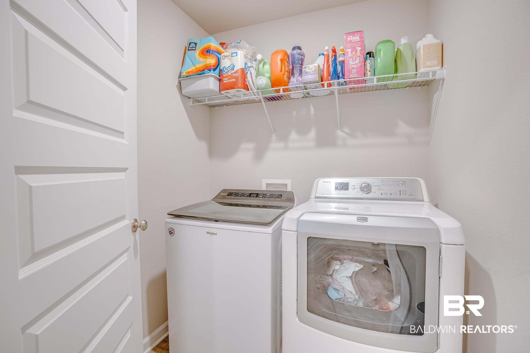 8242 Sycamore Way Semmes, AL 36575 - Photo 30 of 43 Laundry area with washer and dryer