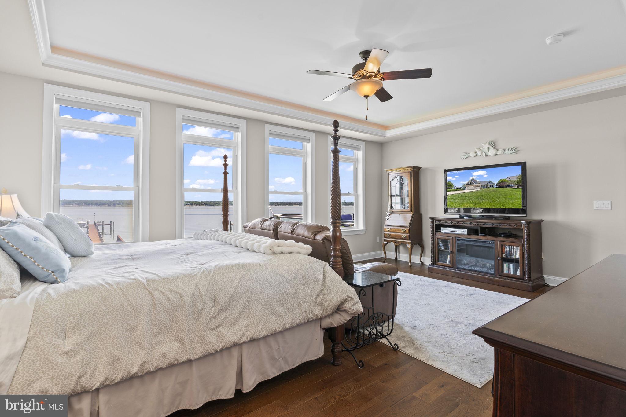 24814 Half Pone Point Road Hollywood, MD 20636 - Photo 25 of 80 Primary Bedroom with a View
