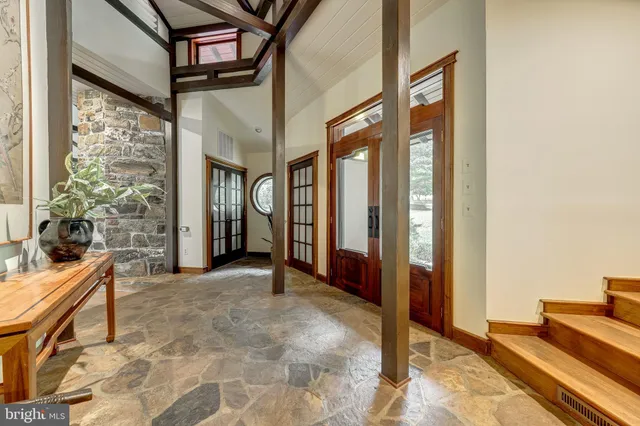 a view of a entryway door of the house