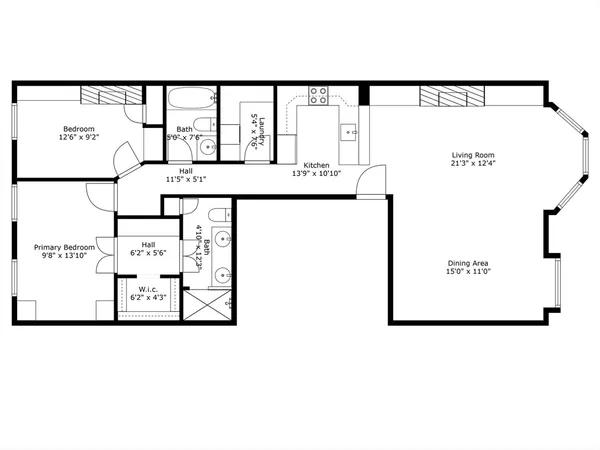 $8,000 | 238 Marlborough Street, Unit 401, Boston, MA 02116