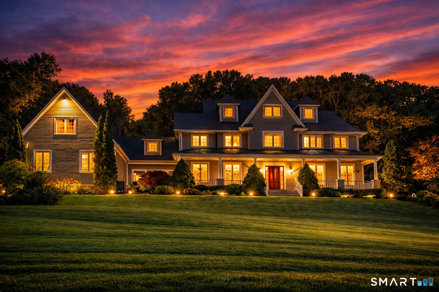 2 Longwood Drive Redding, CT 06896 - Photo 1 of 26 Captivating Evening Sky