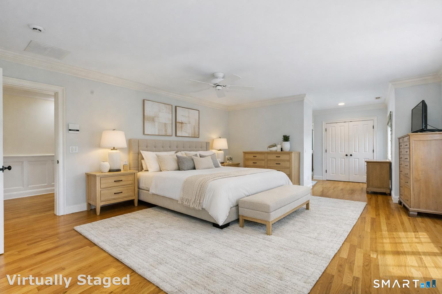 2 Longwood Drive Redding, CT 06896 - Photo 6 of 26 Primary Bedroom with 2 Full Bathrooms & Dressing Areas