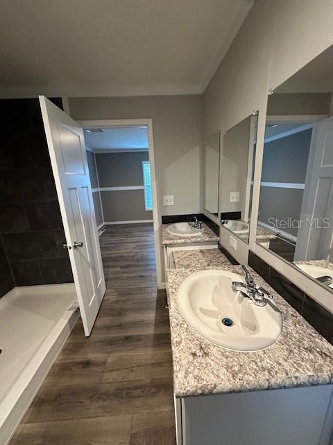 374 Sisco Road Pomona Park, FL 32181 - Photo 47 of 51 a bathroom with a sink and a mirror